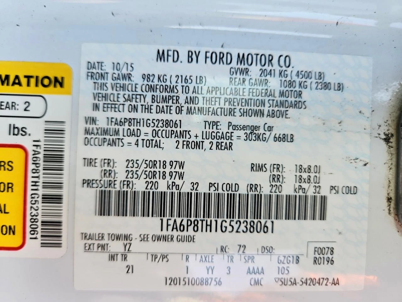 Ford Mustang 2.3l, снимка 13 - Автомобили и джипове - 53907481