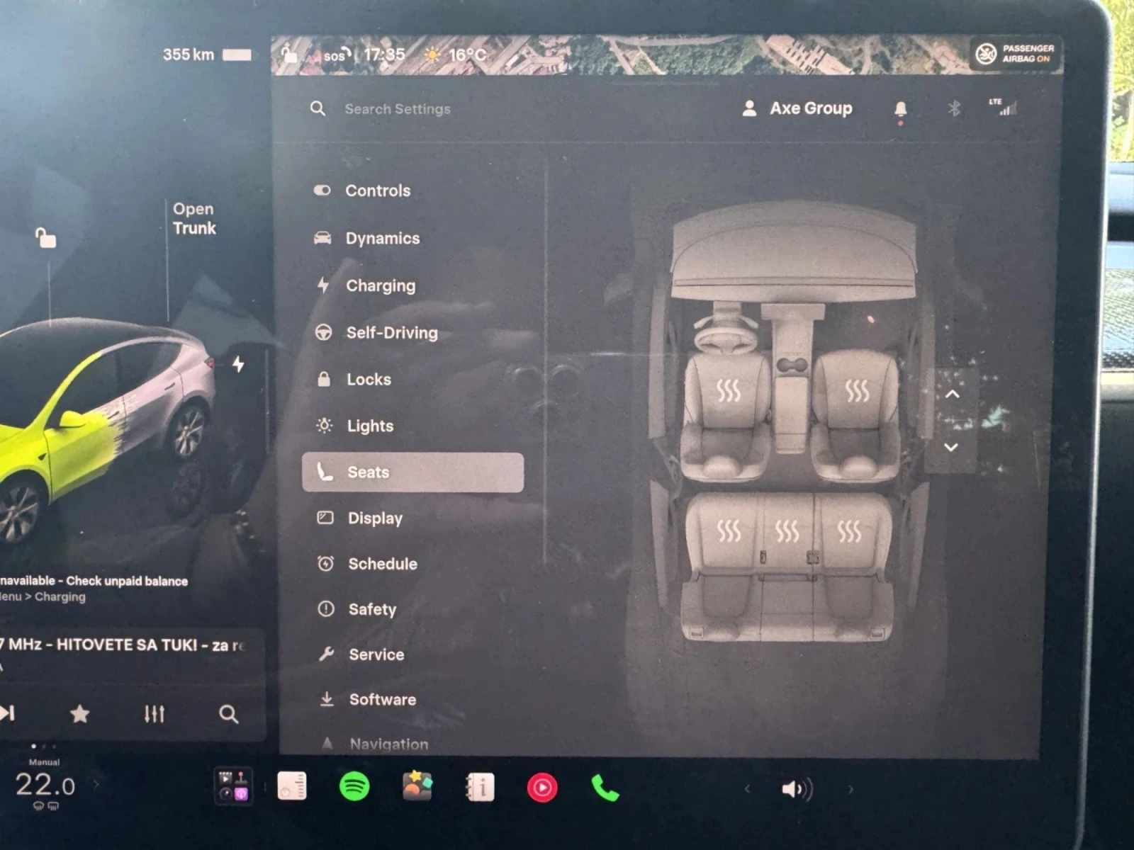 Tesla Model Y Dual Motor , снимка 15 - Автомобили и джипове - 56675543