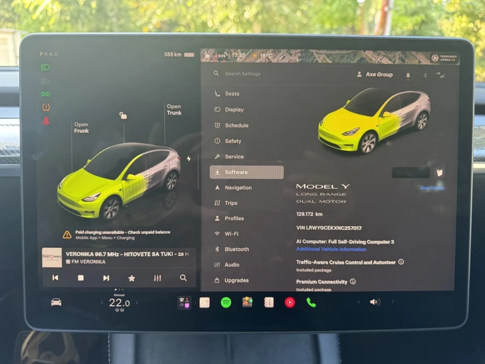 Tesla Model Y Dual Motor , снимка 16 - Автомобили и джипове - 56675543