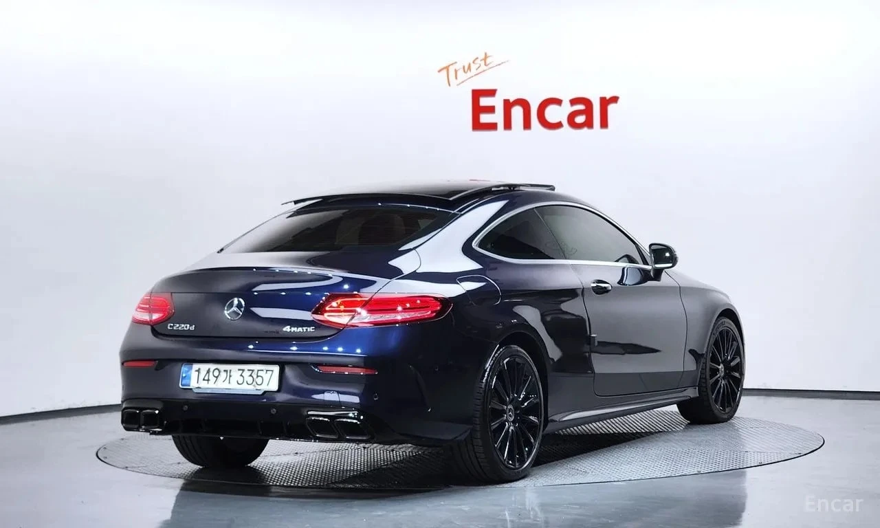 Mercedes-Benz C 220 * C220 d 4MATIC Coupe * , снимка 2 - Автомобили и джипове - 56726197