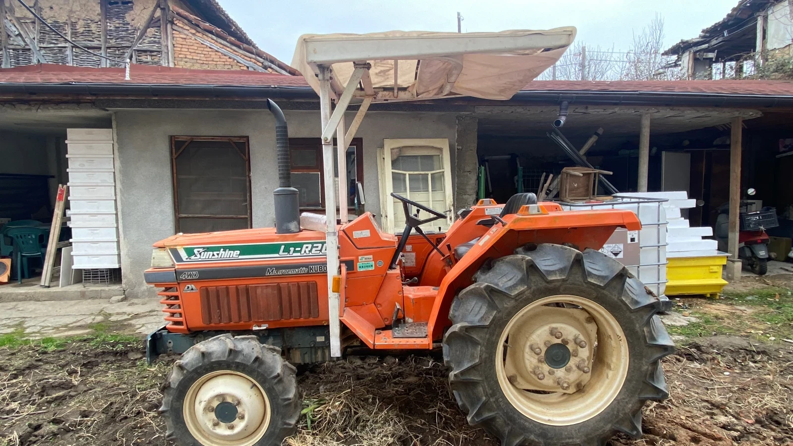 Трактор Kubota Kubota Sunshine L1-R26 Monroematic - изображение 3