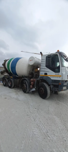 Бетон миксер Iveco Тракер, снимка 12
