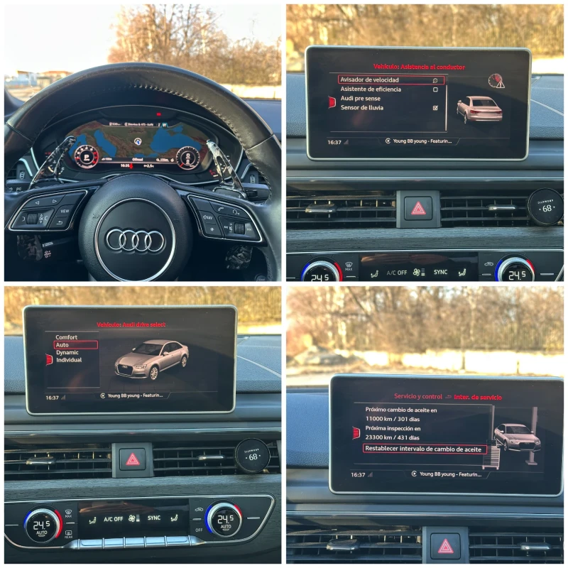 Audi A4 2.0TFSI VIRTUAL // LED // S-Line, снимка 15 - Автомобили и джипове - 49066818