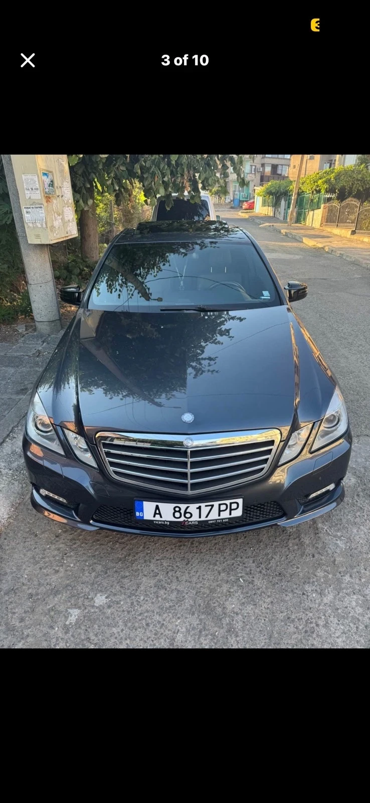 Mercedes-Benz E 500 E500* ГАЗ* 4х4, снимка 2 - Автомобили и джипове - 52625321
