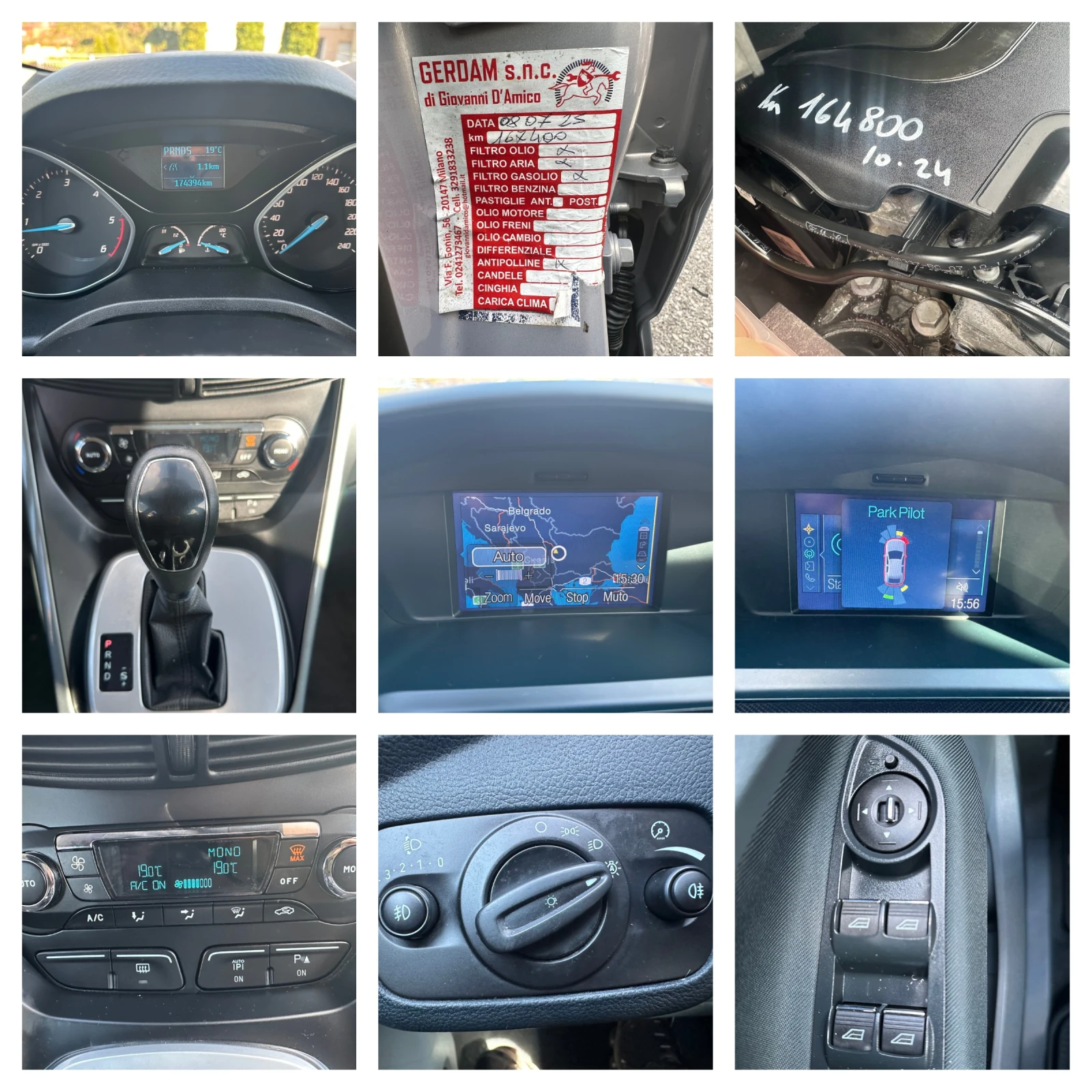Ford C-max 2.0D-163ks-170000��-����-AUTOMAT-PDC-TITANIUM-EUR5 | Mobile.bg � ����������� 16