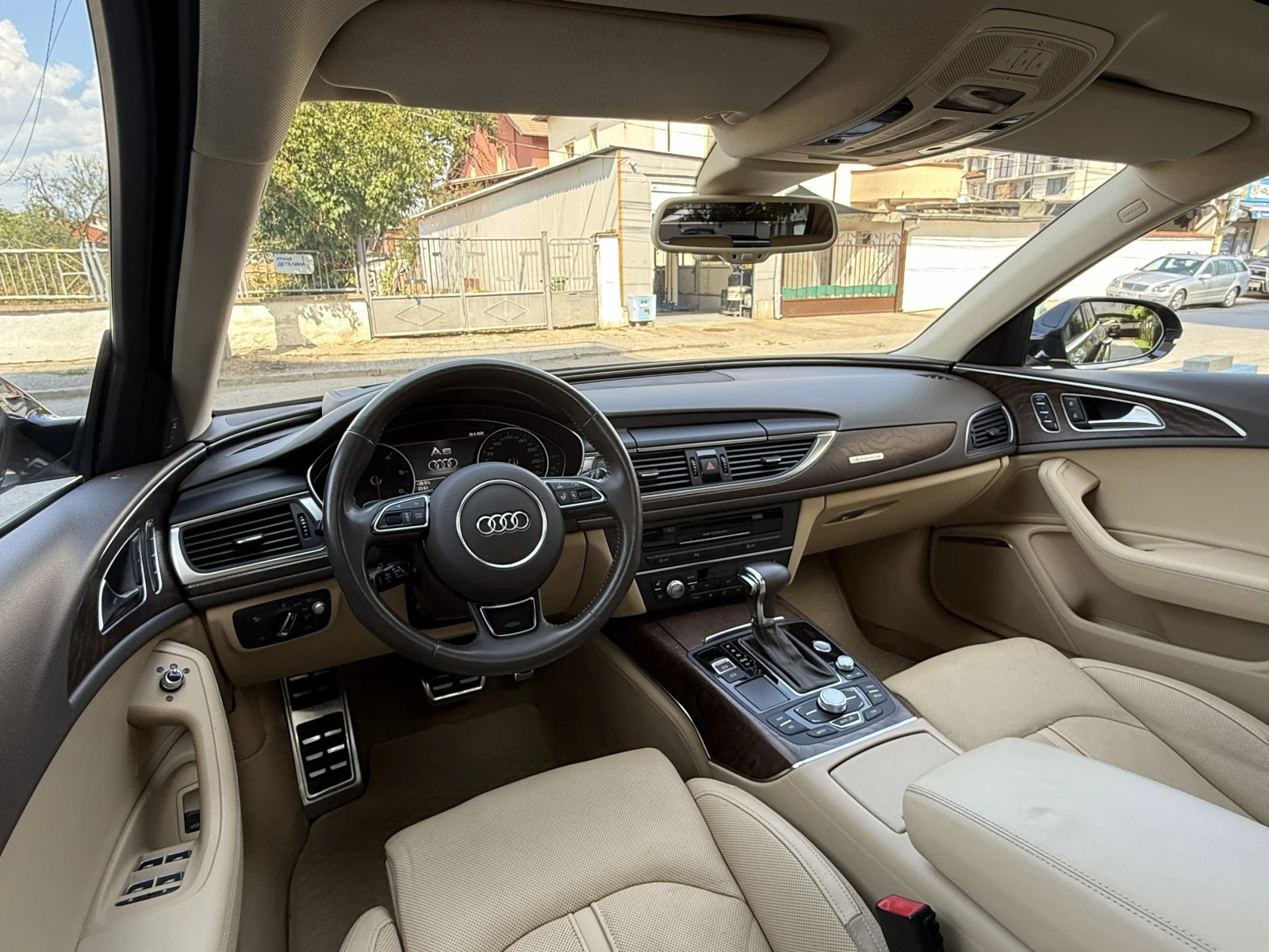 Audi A6 S-line-3.0BiTdi-FULL-LED-4X4-AVTOMAT-CH-FULL-FULL, снимка 9 - Автомобили и джипове - 55929981
