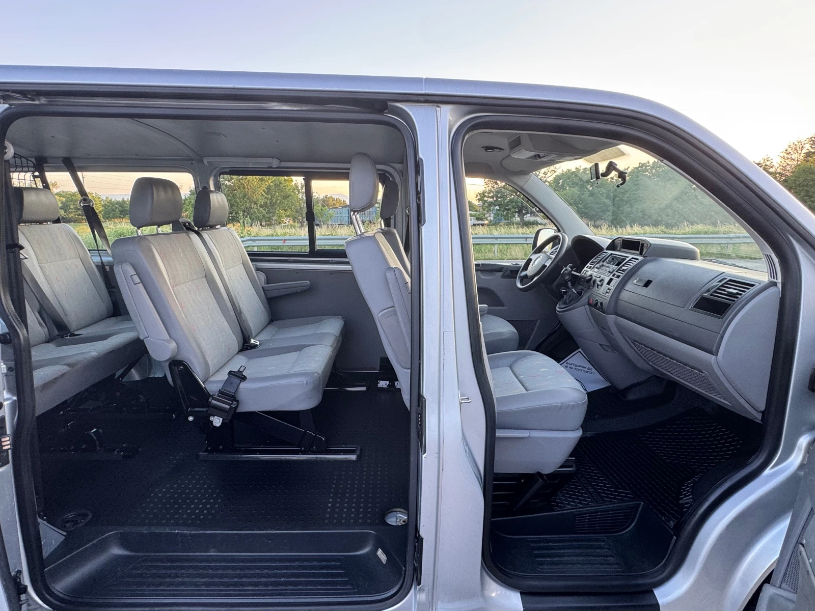 VW T5 2.5TDI* 2009г* Уникат* Немски* Оригинал* POLIZEI* , снимка 9 - Бусове и автобуси - 55069372