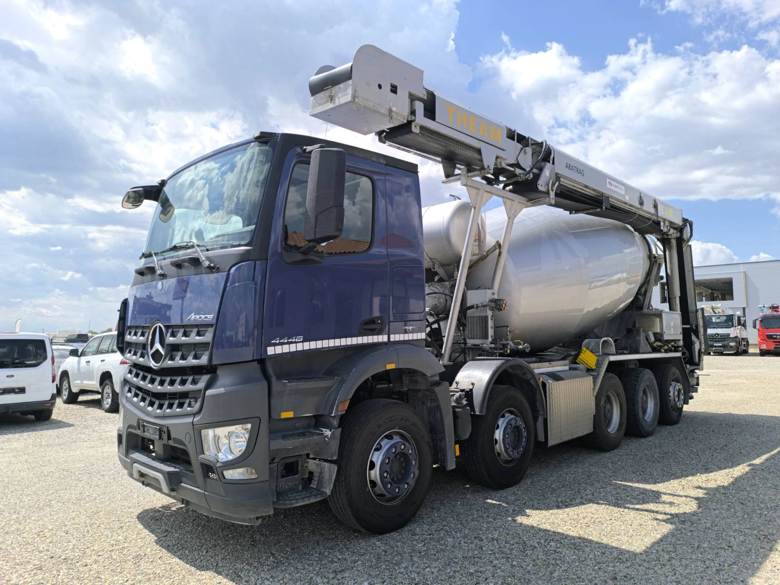 Бетон миксер Mercedes AROCS 4448 CIFA SL12M3 THEAM 16.5M, снимка 3 - Индустриална техника - 54970992