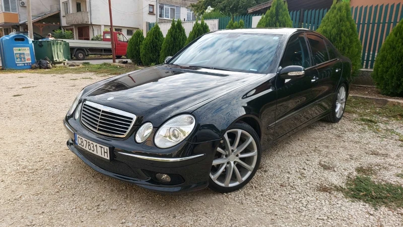 Mercedes-Benz E 320 AMG 55 ПАКЕТ, снимка 9 - Автомобили и джипове - 46847588