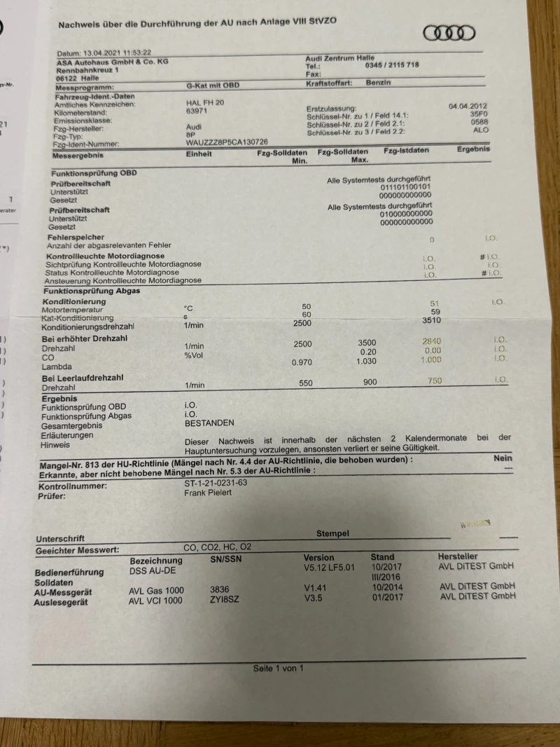 Audi A3 Sportback 1.2TFSI, снимка 16 - Автомобили и джипове - 51295801