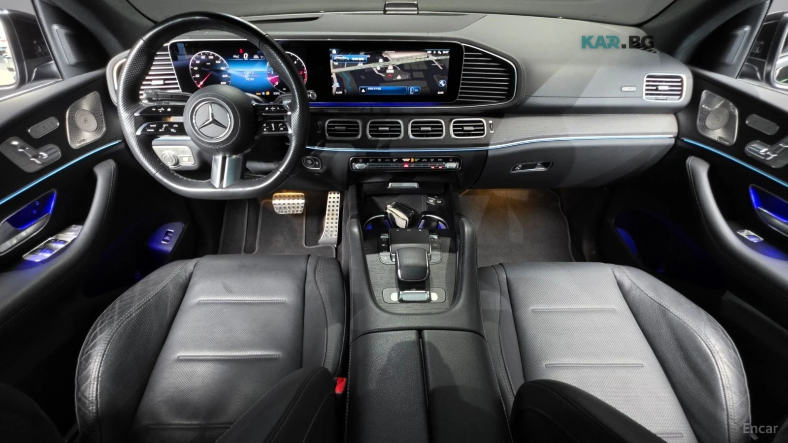 Mercedes-Benz GLE 450 4MATIC* КОЖА* ПОДГРЕВ* ОБДУХВ* BURMASTER* PANO* 36, снимка 7 - Автомобили и джипове - 55398093