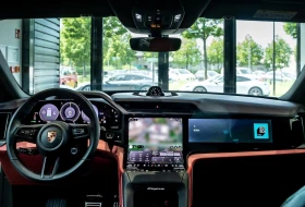 Porsche Cayenne ELECTRIC / HEAD UP / PANO / BOSE / 360 / , снимка 12
