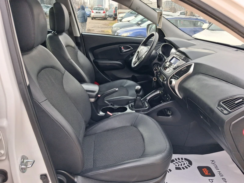Hyundai IX35 1.7-116к.с ;КОЖА ;АВТОПИЛОТ;ПАНОРАМА, снимка 9 - Автомобили и джипове - 49107010