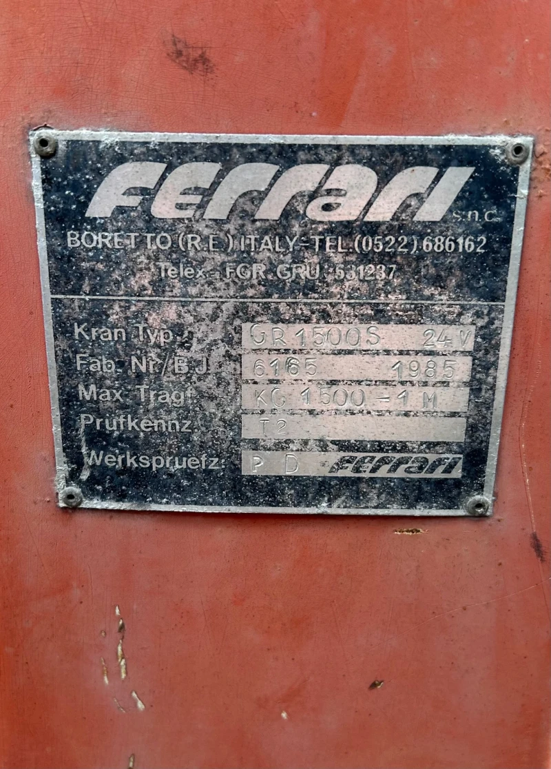 Iveco Daily Ferrari кран за камионче до 3.5 т, снимка 4 - Бусове и автобуси - 50410295