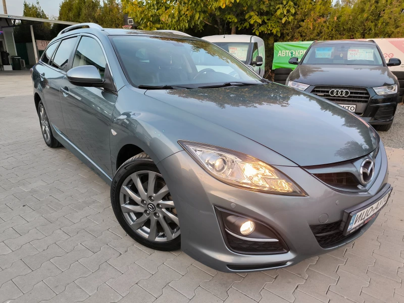 Mazda 6 2, 2-129к.с.6ск.КОЖА, НАВИ, ЕВРО 5В-5%!, снимка 9 - Автомобили и джипове - 47765508