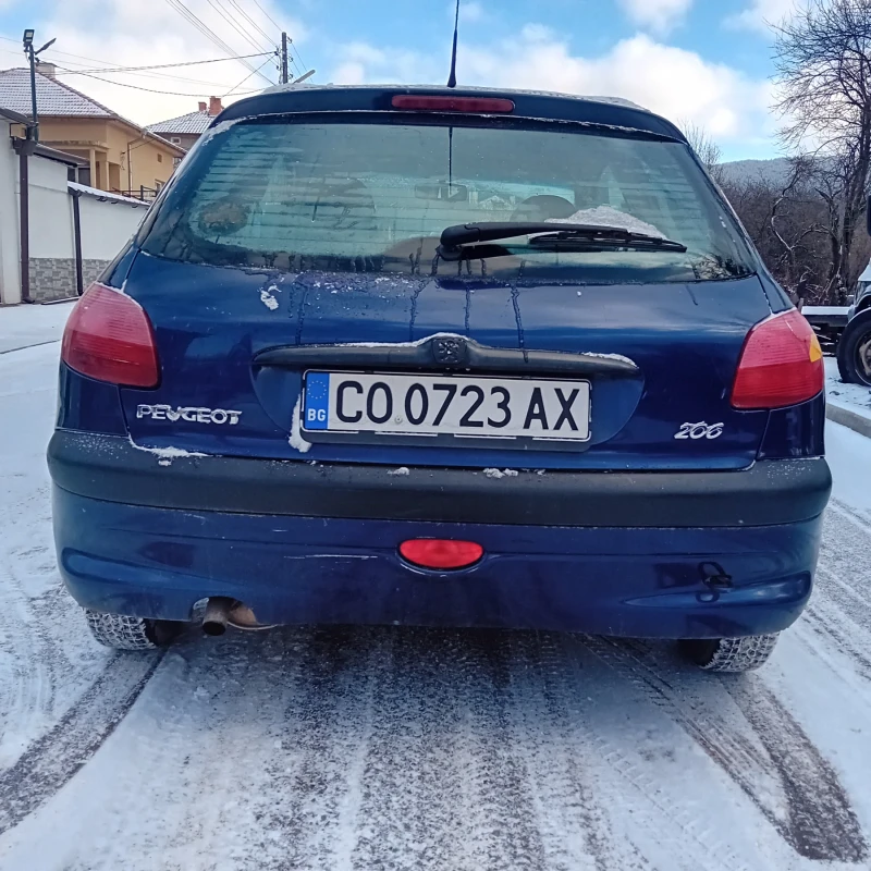 Peugeot 206, снимка 6 - Автомобили и джипове - 53070609