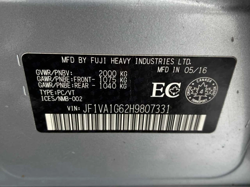 Subaru WRX * Sport * CARFAX * ШИБИДАХ* ПОДГРЕВ* , снимка 9 - Автомобили и джипове - 53558319