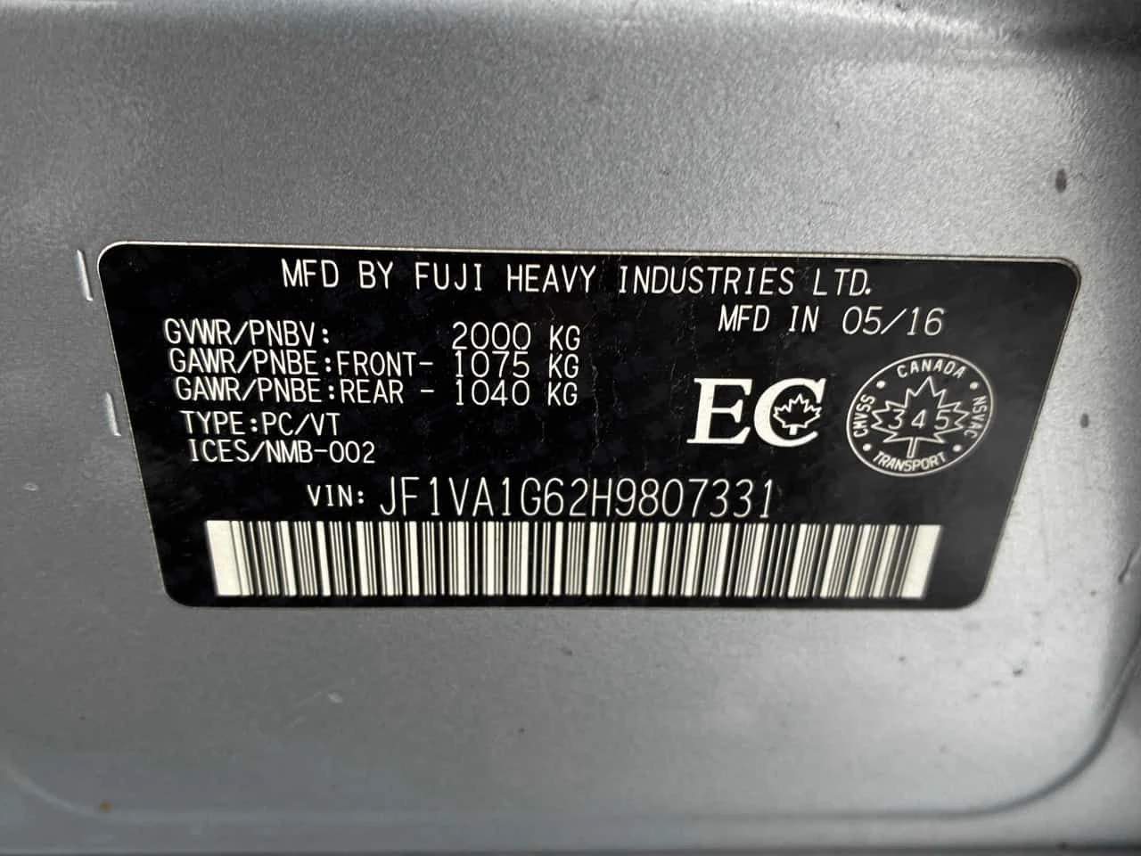 Subaru WRX * Sport * CARFAX * �������* �������*  | Mobile.bg � ����������� 9