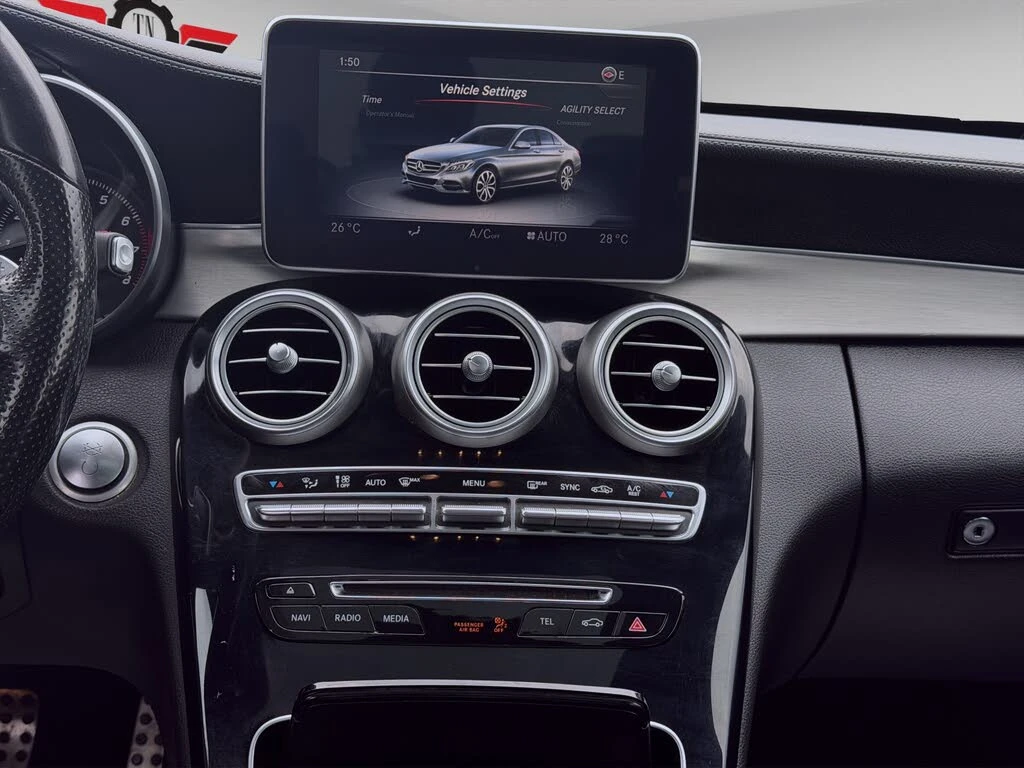 Mercedes-Benz C 400 4MATIC* BURMESTER* LANE ASSIST* ПАНО* КАМЕРА, снимка 12 - Автомобили и джипове - 54529070
