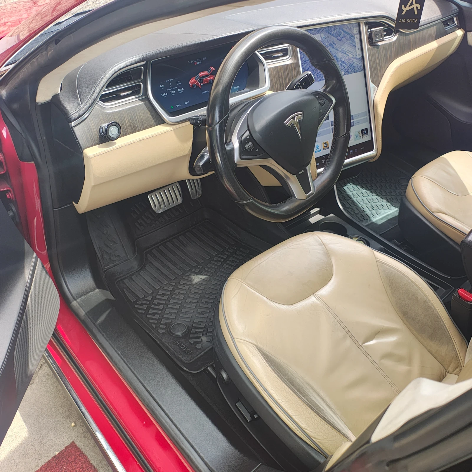 Tesla Model S P85 MCU2, снимка 9 - Автомобили и джипове - 55436220