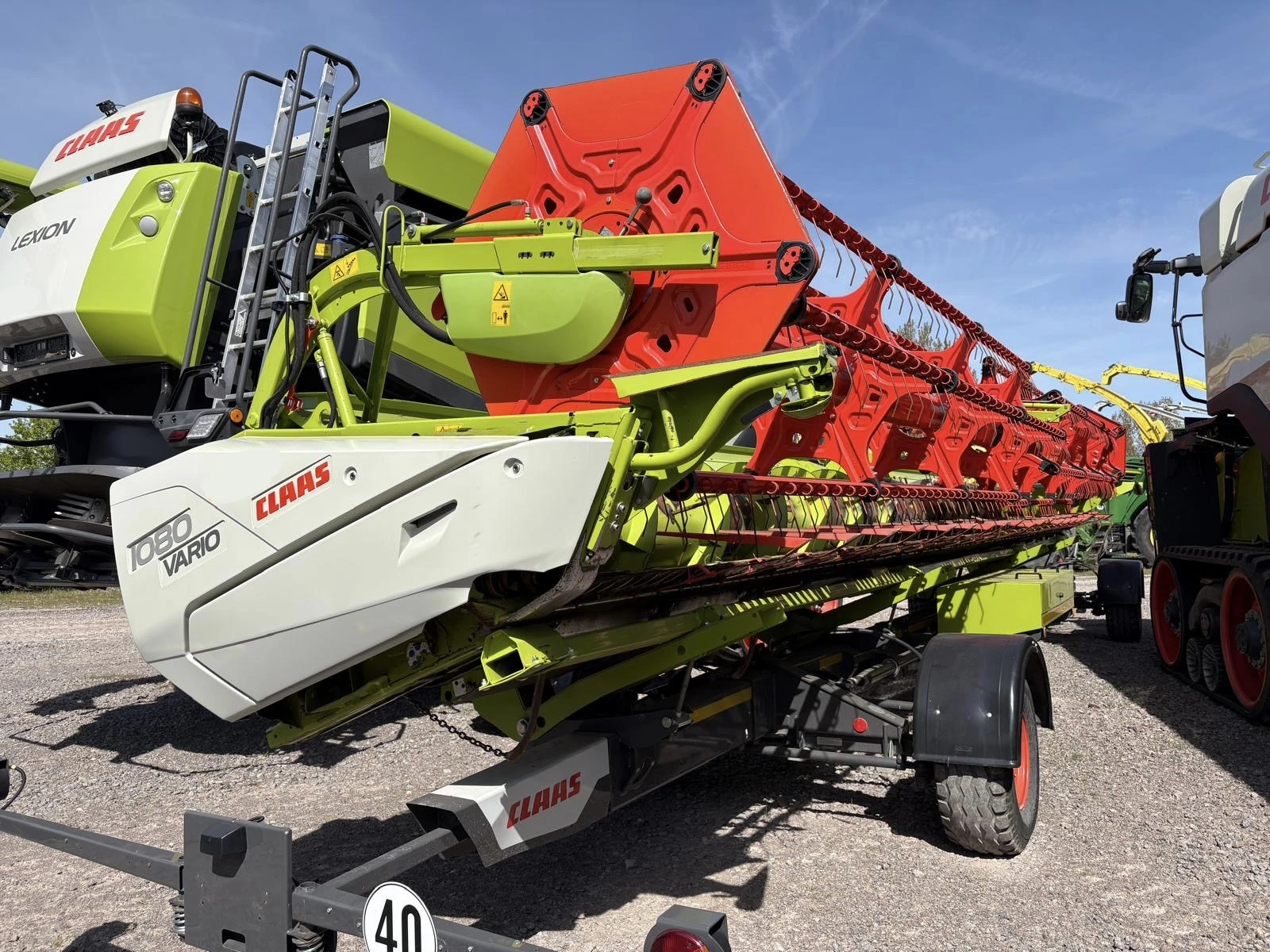 Комбайн Claas LEXION 8700 + CLAAS VARIO 1080 ЛИЗИНГ, снимка 9 - Селскостопанска техника - 55438838