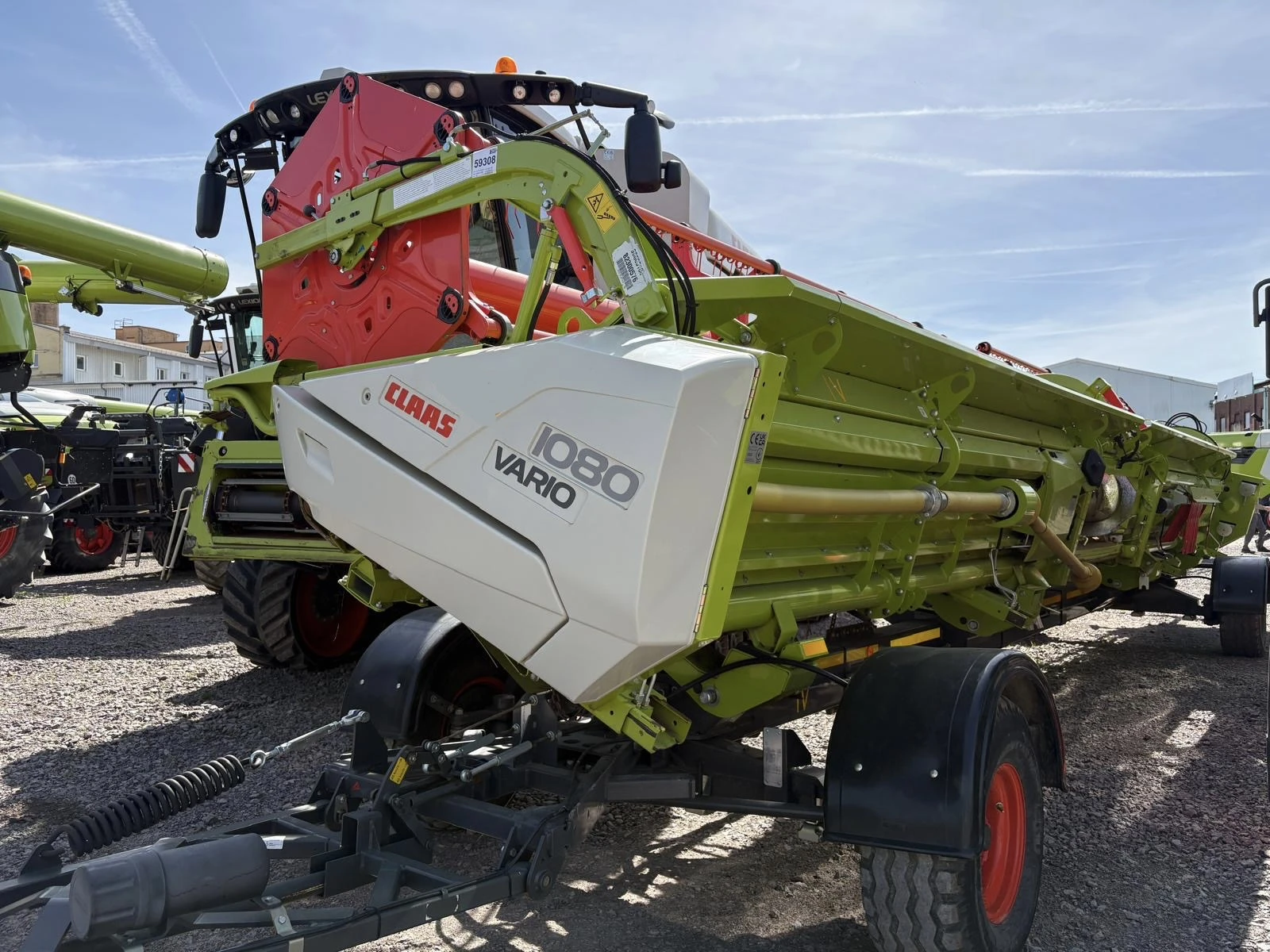 Комбайн Claas LEXION 8700 + CLAAS VARIO 1080 ЛИЗИНГ, снимка 11 - Селскостопанска техника - 55438838