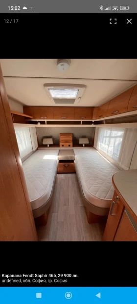 Каравана Fendt Saphir 465, снимка 11 - Каравани и кемпери - 53689471