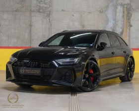Audi Rs6 CERAMIC* B&O* 360CAM* PANO* ALLBLACK* FULLMAXX* , снимка 1