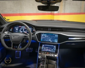 Audi Rs6 CERAMIC* B&O* 360CAM* PANO* ALLBLACK* FULLMAXX* , снимка 13