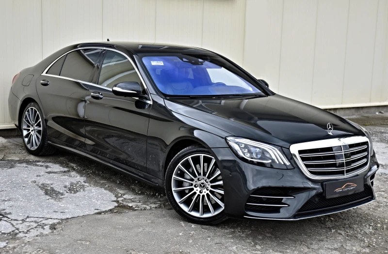 Mercedes-Benz S 400 D 4M 3xTV AMG Optik LONG 360 MULTIBEAM HEADUP, снимка 3 - Автомобили и джипове - 49700004