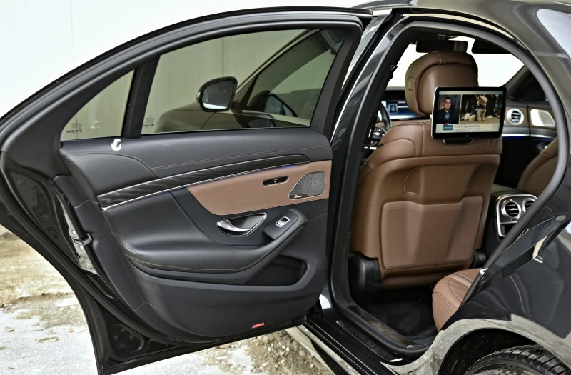 Mercedes-Benz S 400 D 4M 3xTV AMG Optik LONG 360 MULTIBEAM HEADUP, снимка 17 - Автомобили и джипове - 49700004