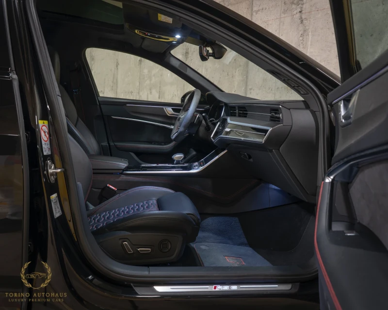 Audi Rs6 CERAMIC* B&O* 360CAM* PANO* ALLBLACK* FULLMAXX* , снимка 10 - Автомобили и джипове - 52018020