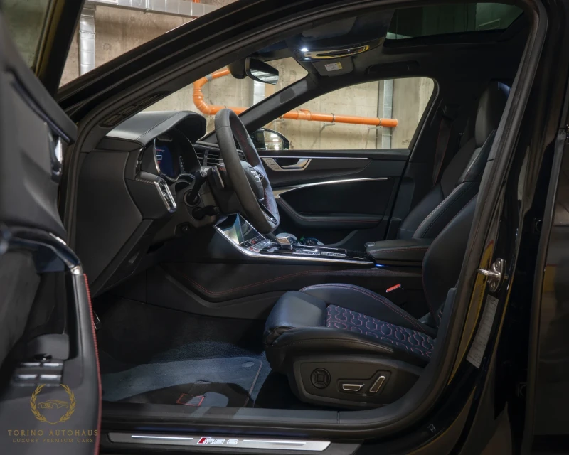 Audi Rs6 CERAMIC* B&O* 360CAM* PANO* ALLBLACK* FULLMAXX* , снимка 9 - Автомобили и джипове - 52018020