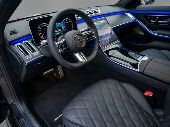 Mercedes-Benz S 450 d Long 4Matic = AMG Line = Night Гаранция - изображение 5
