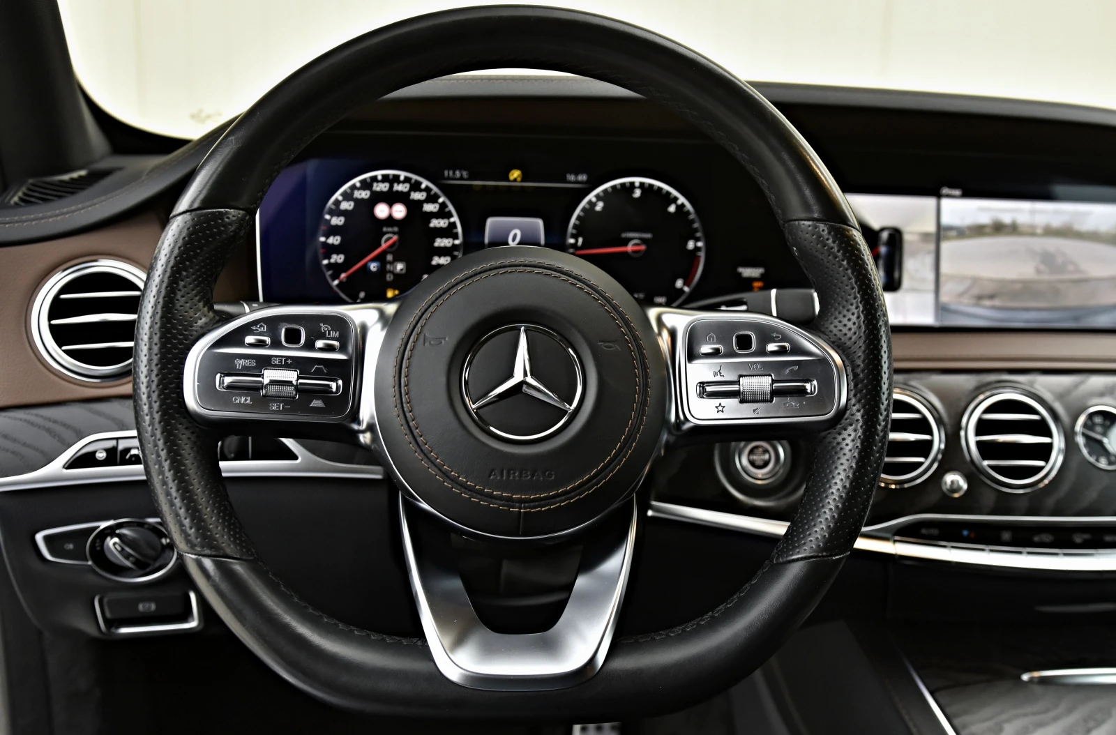 Mercedes-Benz S 400 D 4M 3xTV AMG Optik LONG 360 MULTIBEAM HEADUP | Mobile.bg   11