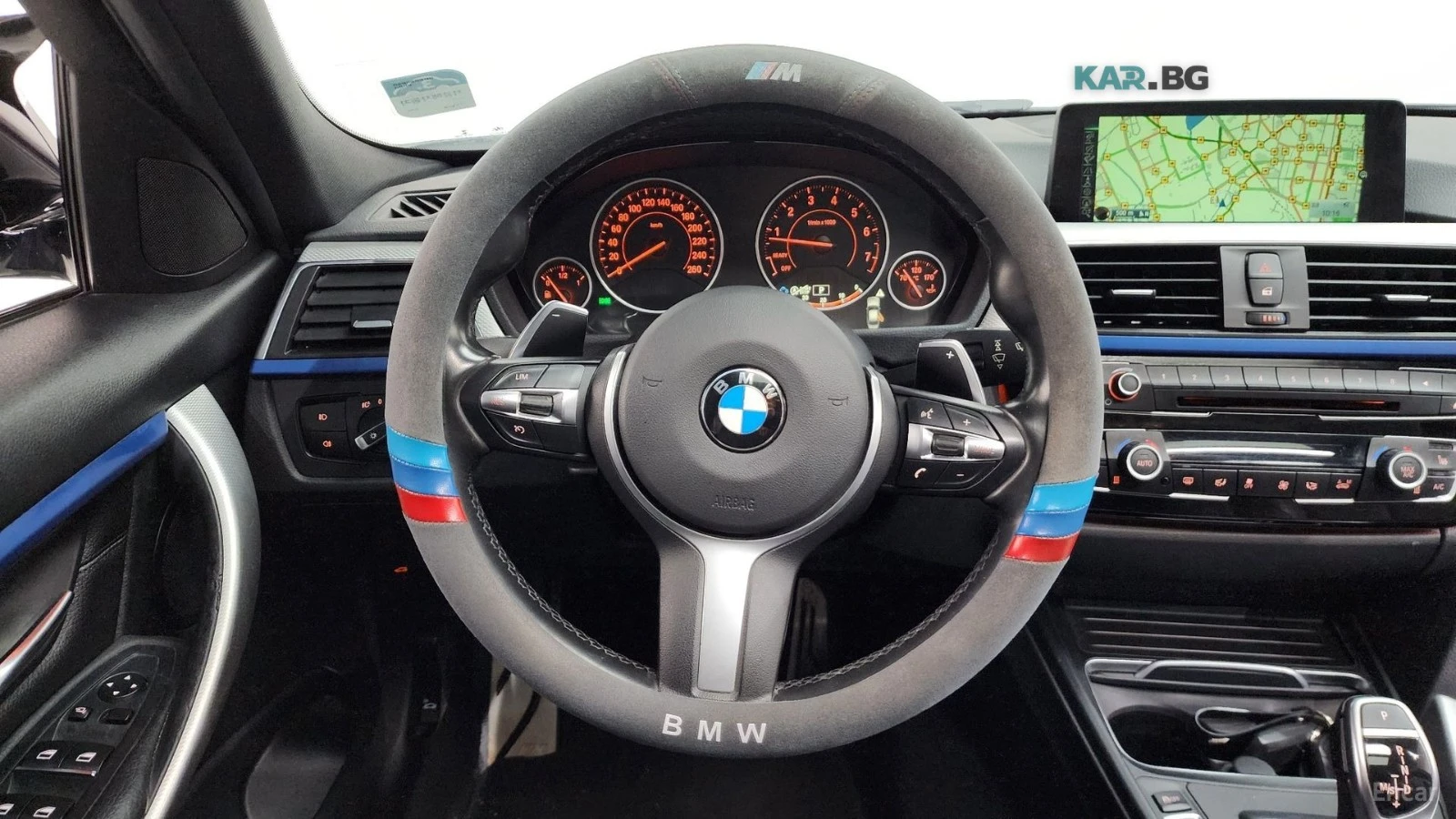 BMW 328 i / M PKG / ПОДГРЕВИ / ШИБИДАХ / HEADUP, снимка 9 - Автомобили и джипове - 54765723