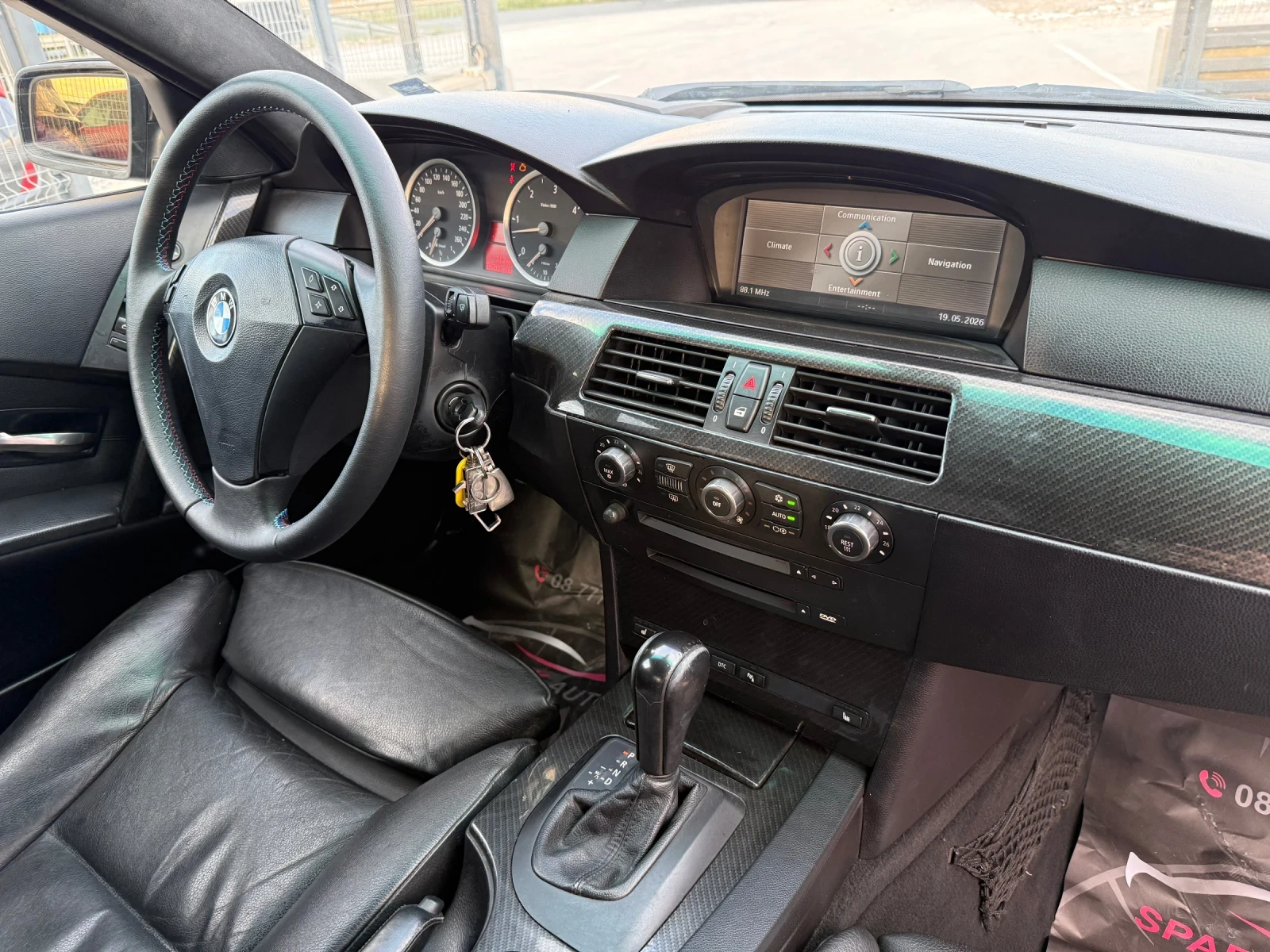 BMW 535 D* 2006г* 350к.с* STAGE 1* ТОП СЪСТОЯНИЕ* , снимка 14 - Автомобили и джипове - 54795632
