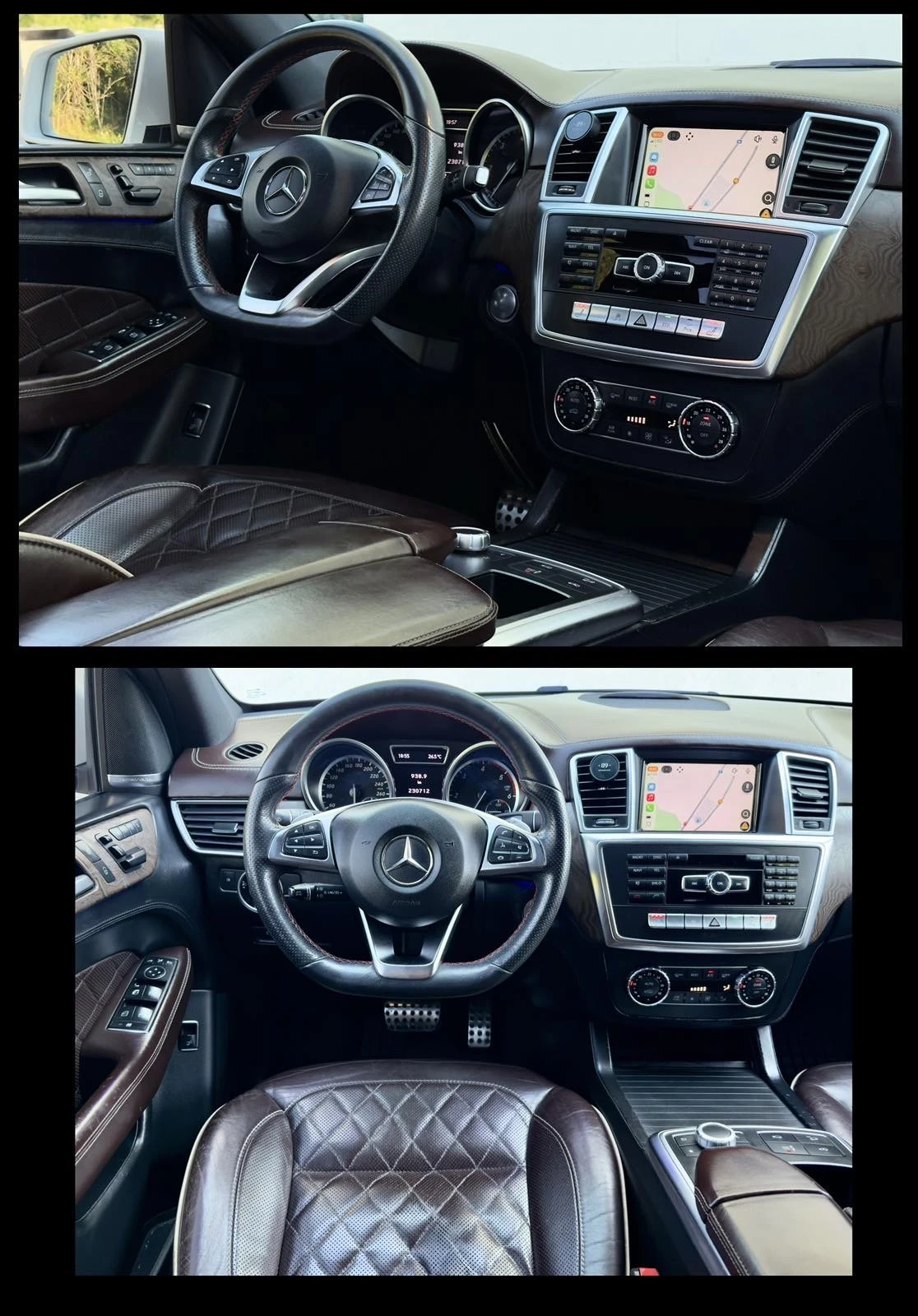 Mercedes-Benz ML 350 BLUETEC V6 4 MATIC , снимка 13 - Автомобили и джипове - 55476182