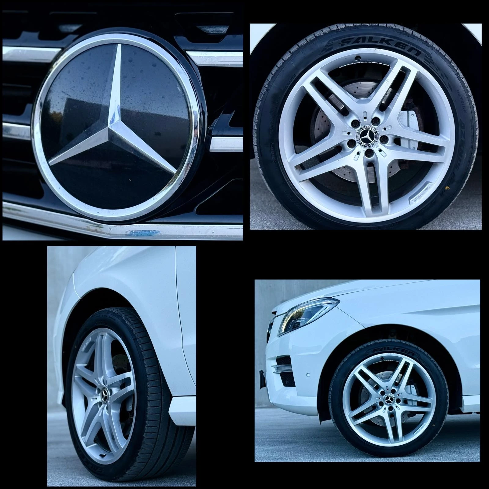 Mercedes-Benz ML 350 BLUETEC V6 4 MATIC , снимка 8 - Автомобили и джипове - 55476182