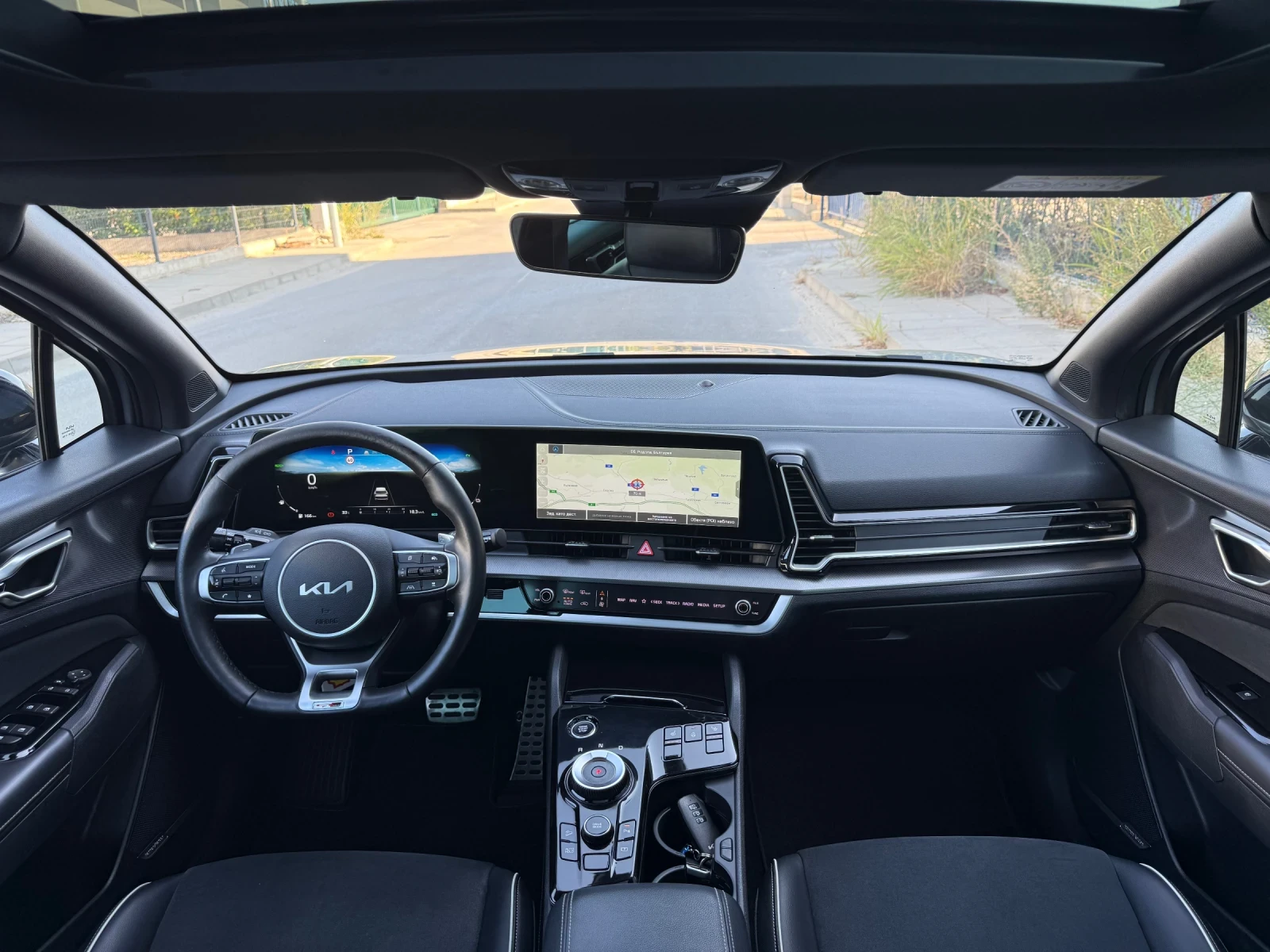 Kia Sportage 1.6HEV 230кс/GTLINE/ПОДГРЕВ/360/DISTRONIC/ИСТОРИЯ/, снимка 8 - Автомобили и джипове - 55598153
