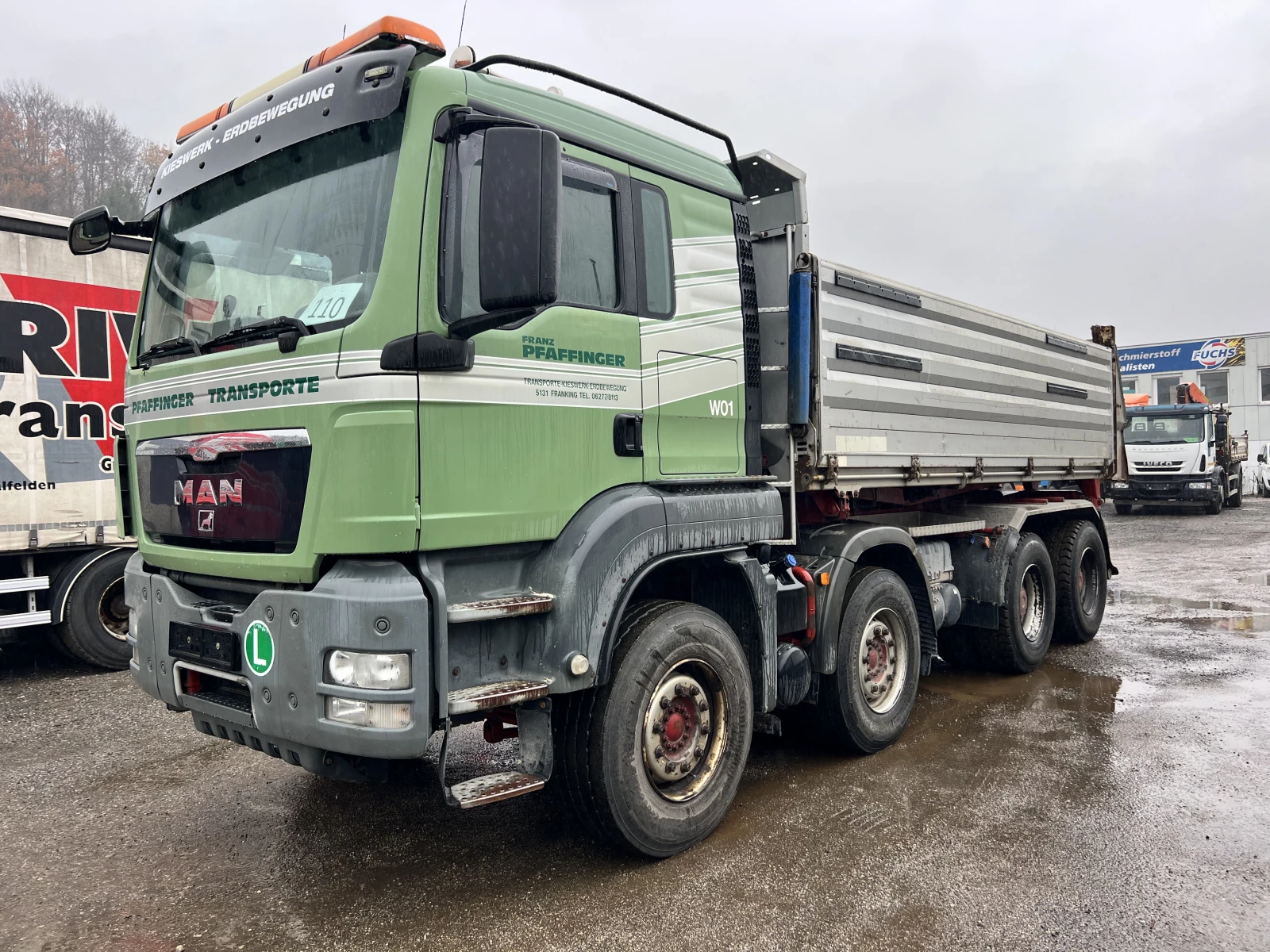 Man Tgs 8x4, Бордматик, Внос, , ,  - изображение 6