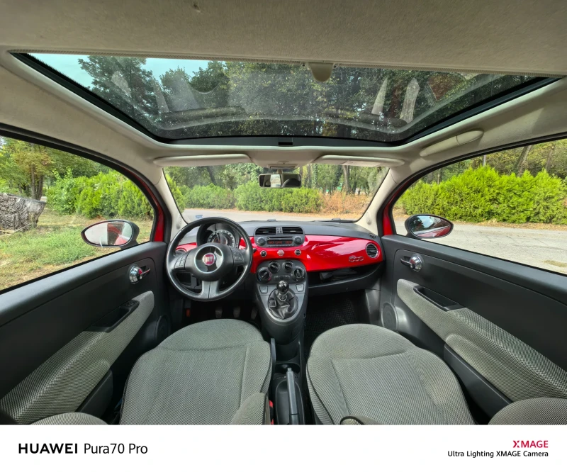 Fiat 500 2009, снимка 6 - Автомобили и джипове - 52366618