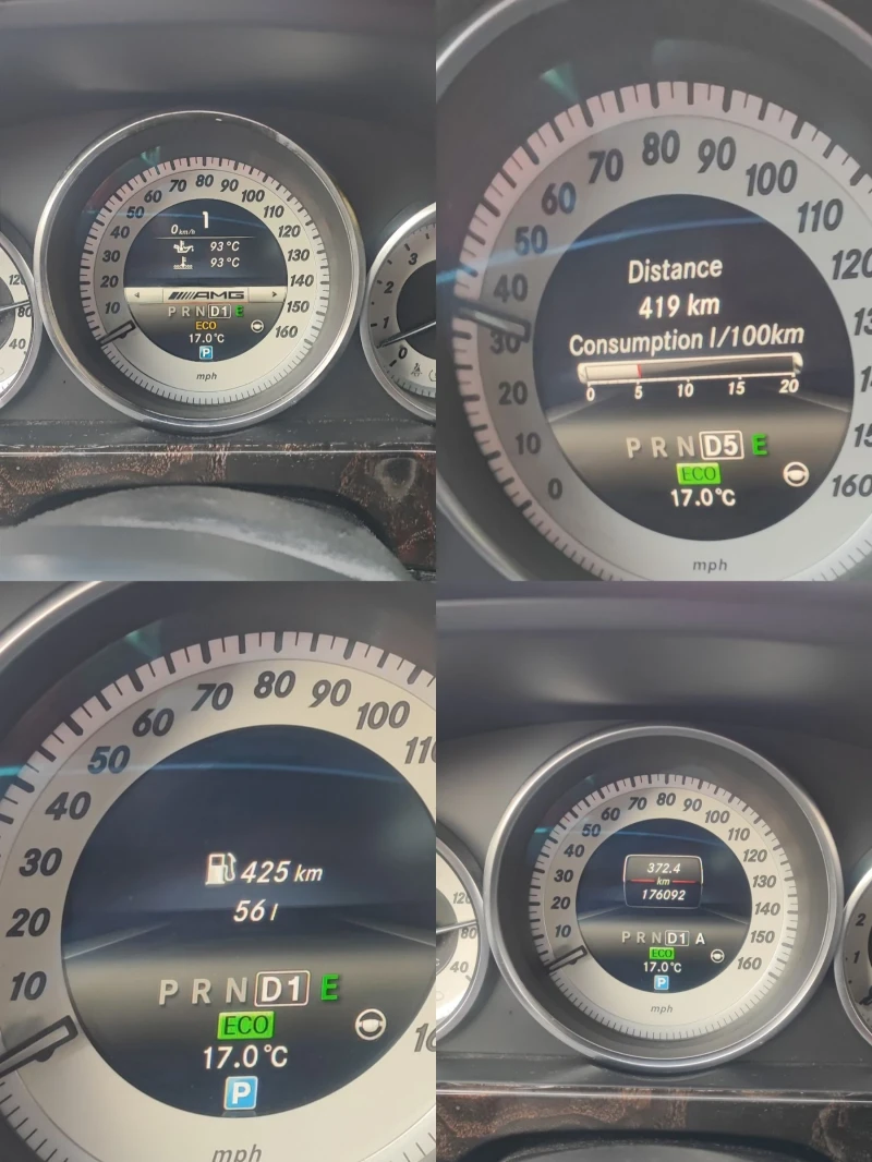 Mercedes-Benz E 350 AMG пакет Top Full, снимка 16 - Автомобили и джипове - 52359893