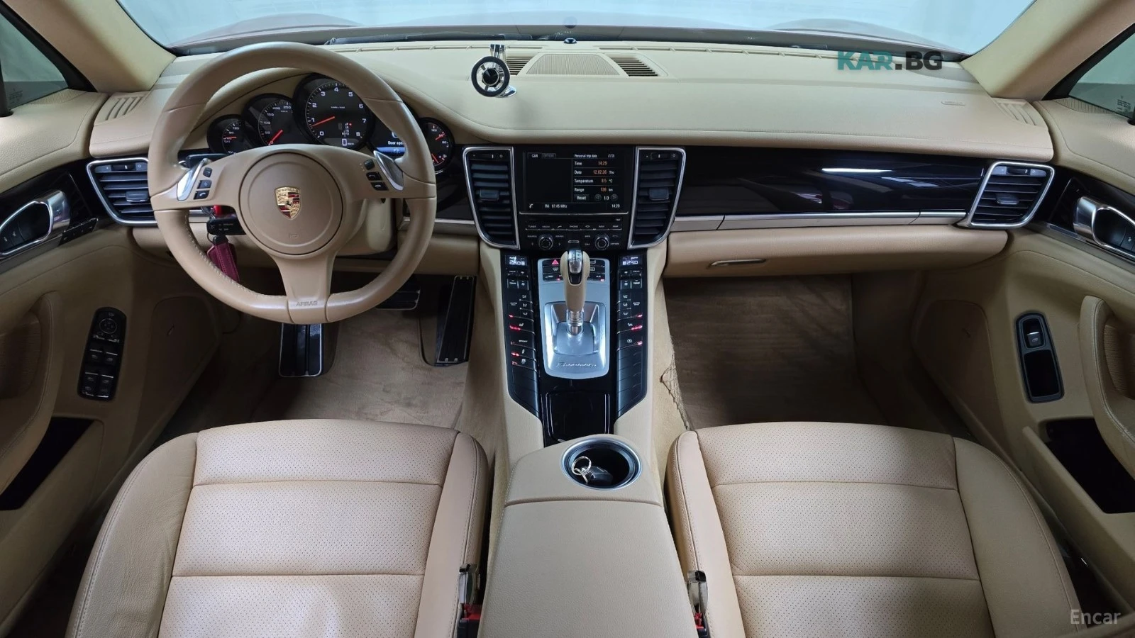 Porsche Panamera 3.6 AWD 970* КОЖА* ПОДГРЕВ* 360, снимка 5 - Автомобили и джипове - 55381572