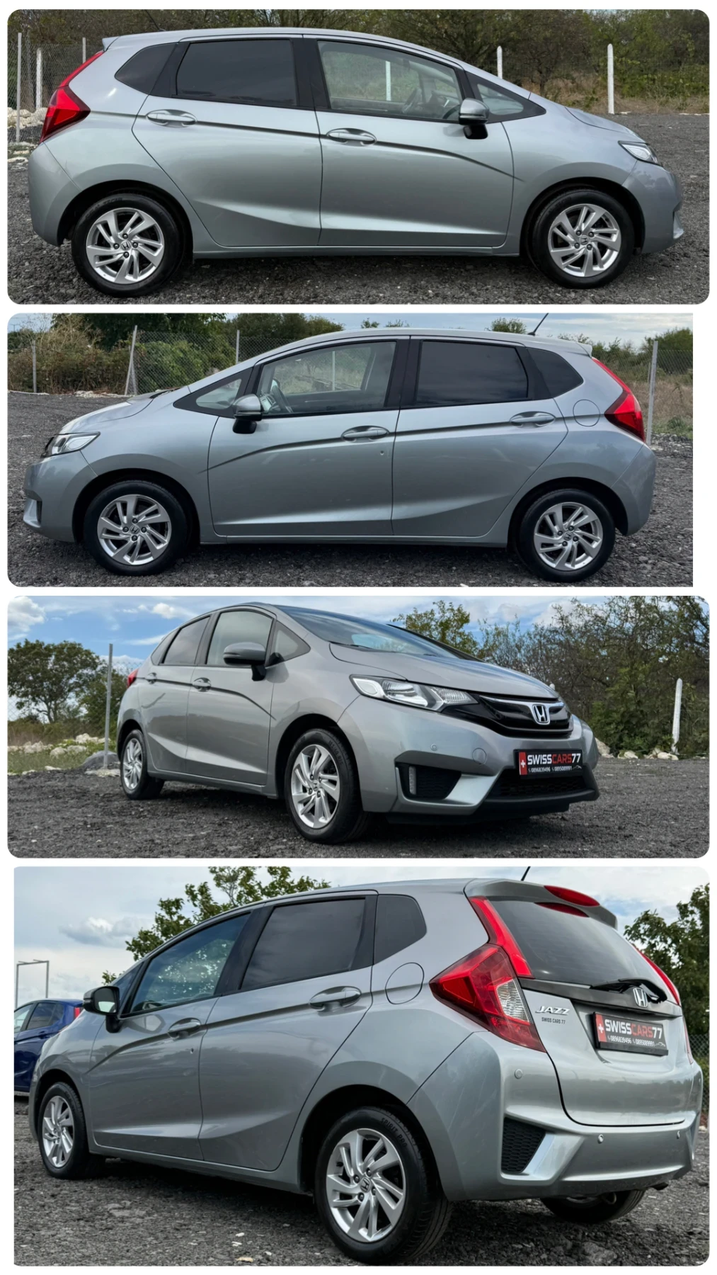 Honda Jazz 1.3i-VTEC Швейцария 100% Реални КМ ВИДЕО ЛИЗИНГ, снимка 8 - Автомобили и джипове - 56245249
