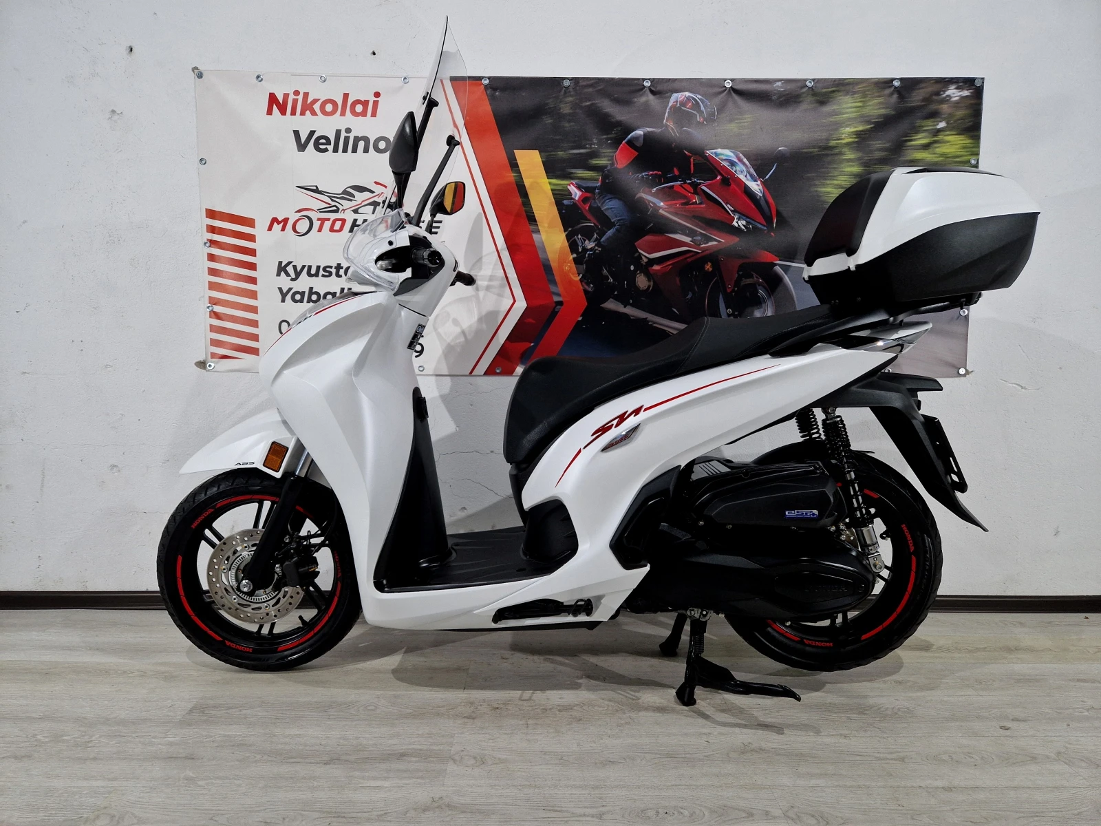 Honda Sh 350i SPORT ABS, LED, TC 2022г., снимка 2 - Мотоциклети и мототехника - 55139347
