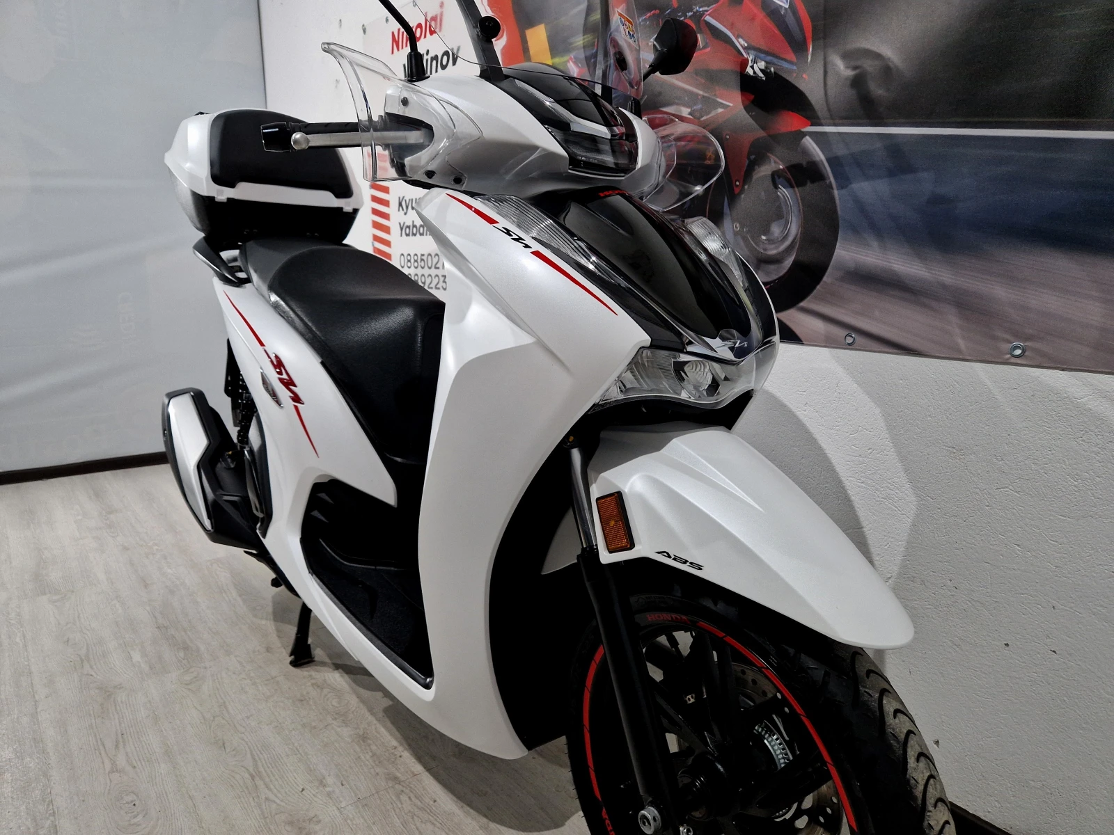 Honda Sh 350i SPORT ABS, LED, TC 2022г., снимка 9 - Мотоциклети и мототехника - 55139347