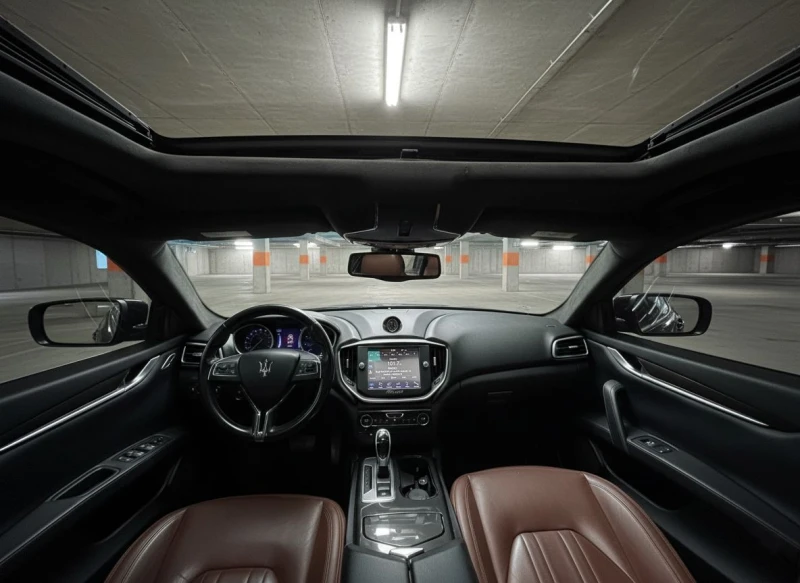 Maserati Ghibli 3.0 V6 TWIN TURBO* РЕАЛНИ КМ* СЕРВ.ИСТОРИЯ, снимка 7 - Автомобили и джипове - 51971421