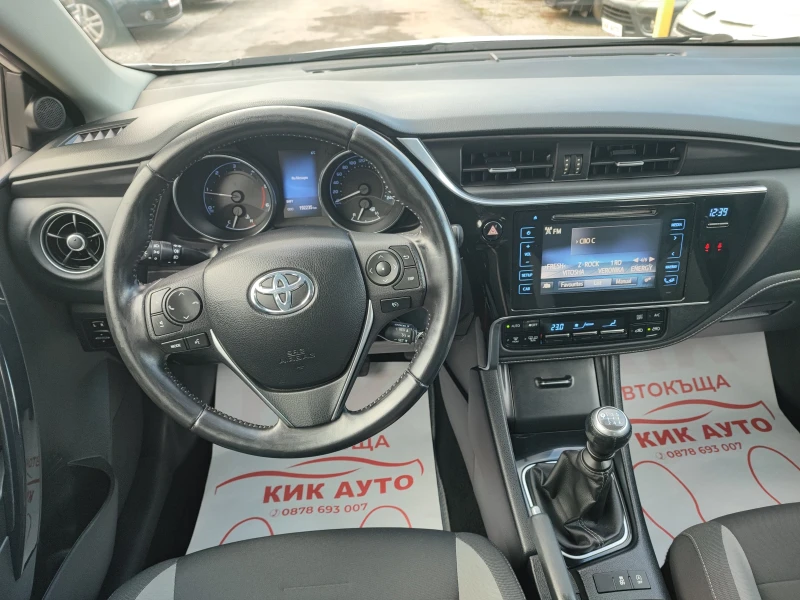 Toyota Auris 1.6D-112ks-6sk-KAMEРА, снимка 11 - Автомобили и джипове - 52934190