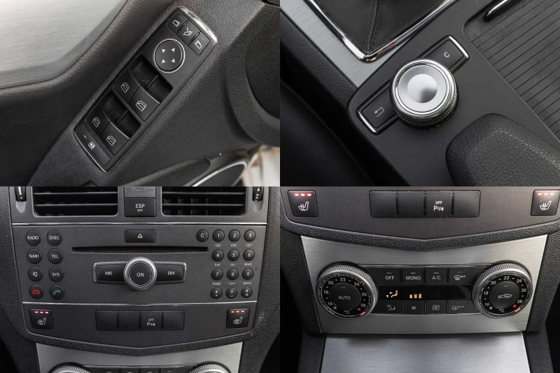 Mercedes-Benz C 180 компресор* авангард* мултимедия* темпомат, снимка 7 - Автомобили и джипове - 53114891